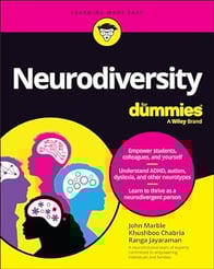 Book Cover. Neurodiversity for Dummies.