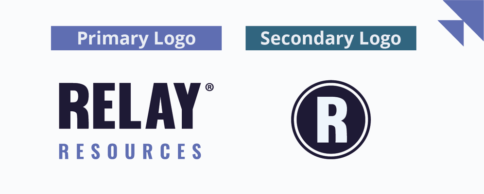 Graphic showing our new logo update. 
