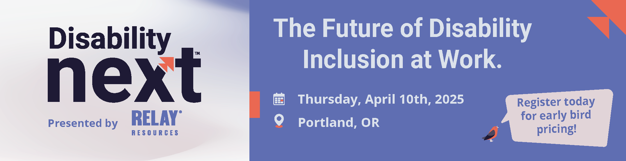A Banner Image that Reads "DisabilityNExt Summit"