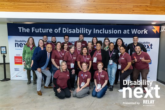 Relay Resources team group photo at DisabilityNext Summit