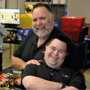 Photo of John Cronin and Mark X. Cronin