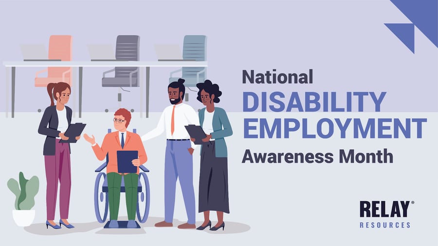 National Disability Employment Month Graphic