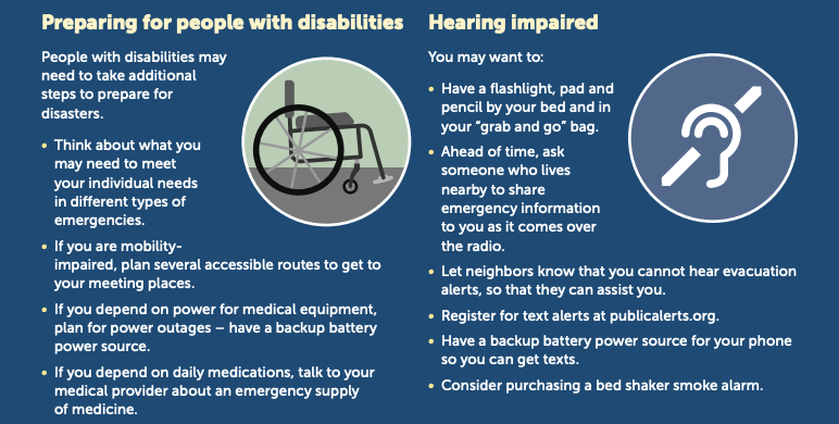 Emergency Preparedness for People with Disabilities