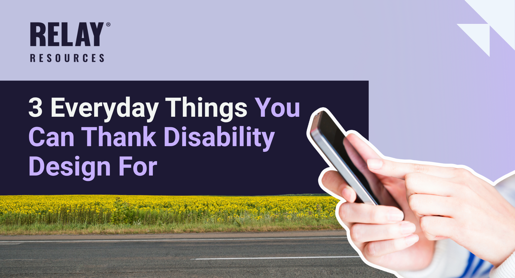 3 Everyday Things You Can Thank Disabled Designers For